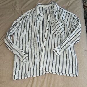 Rvca button up long sleeve